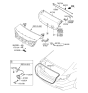 Diagram for Hyundai Trunk Latch - 81230-C1010