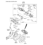 Diagram for Hyundai Sonata Brake Pad Set - 58302-C1A15