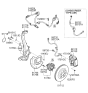 Diagram for Hyundai Equus Brake Line - 58731-3N000