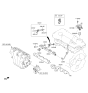 Diagram for Hyundai Fuel Injector O-Ring - 35312-04AA2