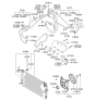 Diagram for Hyundai Accent Radiator fan - 97737-25000