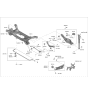 Diagram for Hyundai Sway Bar Bushing - 55510-IB000