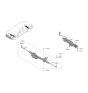 Diagram for 2021 Hyundai Genesis G80 Tie Rod End - 56820-T1100