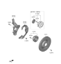 Diagram for Hyundai Palisade Wheel Hub - 52720-P2100