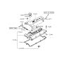 Diagram for Hyundai Tiburon Crankcase Breather Hose - 26721-23001