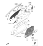 Diagram for 2023 Hyundai Genesis GV70 Window Motor - 82450-AR000
