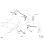 Diagram for Hyundai Palisade Sway Bar Link - 54830-C5000
