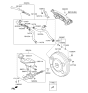 Diagram for 2015 Hyundai Sonata Hybrid Brake Fluid Level Sensor - 58535-2W300