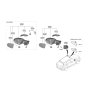 Diagram for Hyundai Nexo Car Mirror - 87610-M5040