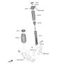 Diagram for 2023 Hyundai Nexo Coil Spring Insulator - 55334-M5000