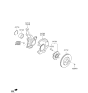 Diagram for 2023 Hyundai Venue Steering Knuckle - 51716-K2000