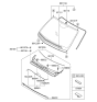 Diagram for 2008 Hyundai Santa Fe Windshield Washer Nozzle - 98630-2B000
