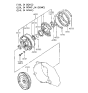Diagram for 1992 Hyundai Sonata Oil Pump - 46110-34110