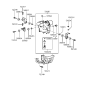 Diagram for Hyundai Sonata ABS Control Module - 58910-33000