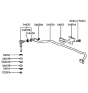 Diagram for 1988 Hyundai Sonata Sway Bar Bracket - 54815-36002