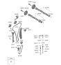 Diagram for Hyundai Sonata Hybrid Crankshaft Gear - 23121-2JHA0