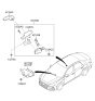Diagram for Hyundai Sonata Hybrid Light Control Module - 92170-E6600