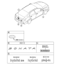 Diagram for 2018 Hyundai Sonata Hybrid Emblem - 86310-C1500