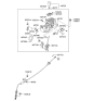 Diagram for 2015 Hyundai Tucson Shift Knob - 46720-2P200-9P