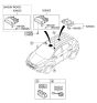 Diagram for 2011 Hyundai Tucson Dome Light - 92800-2S000-OM