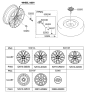 Diagram for 2016 Hyundai Genesis Coupe Spare Wheel - 52910-2M220