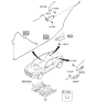 Diagram for Hyundai Antenna Base - 96250-2M100-AU