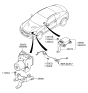 Diagram for 2015 Hyundai Genesis Coupe Yaw Sensor - 95630-2M720