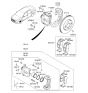 Diagram for Hyundai Sonata Hybrid Brake Disc - 51712-C1000