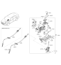 Diagram for 2020 Hyundai Elantra Shift Cable - 46790-F2400