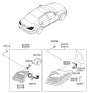 Diagram for 2009 Hyundai Genesis Light Socket - 92440-3M250