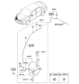 Diagram for Hyundai Elantra Washer Pump - 98510-2M500