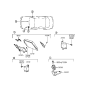 Diagram for Hyundai Accent Engine Control Module - 39110-22330