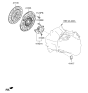 Diagram for Hyundai Kona Clutch Fork - 41413-2D500