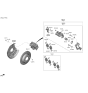 Diagram for 2022 Hyundai Elantra Brake Pad Set - 58302-AAA30