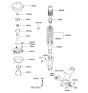 Diagram for 2000 Hyundai Sonata Coil Springs - 54650-38102