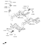 Diagram for Hyundai Engine Mount Bracket - 21830-30300
