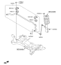 Diagram for 2012 Hyundai Elantra Sway Bar Kit - 54810-A5000