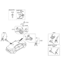 Diagram for 2014 Hyundai Elantra Car Key - 81996-B4520