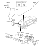 Diagram for 2008 Hyundai Santa Fe Relay - 95420-2L500