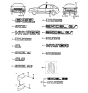 Diagram for Hyundai Excel Emblem - 86333-21000