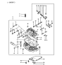 Diagram for 1993 Hyundai Excel Valve Body - 46210-36001