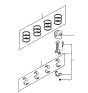 Diagram for 1989 Hyundai Excel Piston Ring Set - 23040-21200