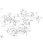 Diagram for Hyundai Tucson Coil Spring Insulator - 55323-D3000