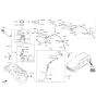 Diagram for 2015 Hyundai Tucson Cabin Air Filter - 31453-D3500