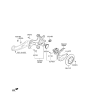 Diagram for 2021 Hyundai Ioniq Brake Dust Shield - 58243-G2300