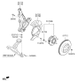 Diagram for 2022 Hyundai Ioniq Brake Dust Shield - 51755-G2100