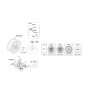 Diagram for 2019 Hyundai Genesis G90 Spare Wheel - 52910-D2210
