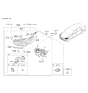 Diagram for Hyundai Elantra Light Control Module - 92190-B1110
