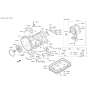 Diagram for 2020 Hyundai Genesis G90 Transfer Case - 45240-4J000