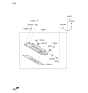 Diagram for 2014 Hyundai Santa Fe PCV Hose - 26720-3CAA0